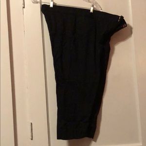 Bandolino Maureen Black Capri Pants Size 18